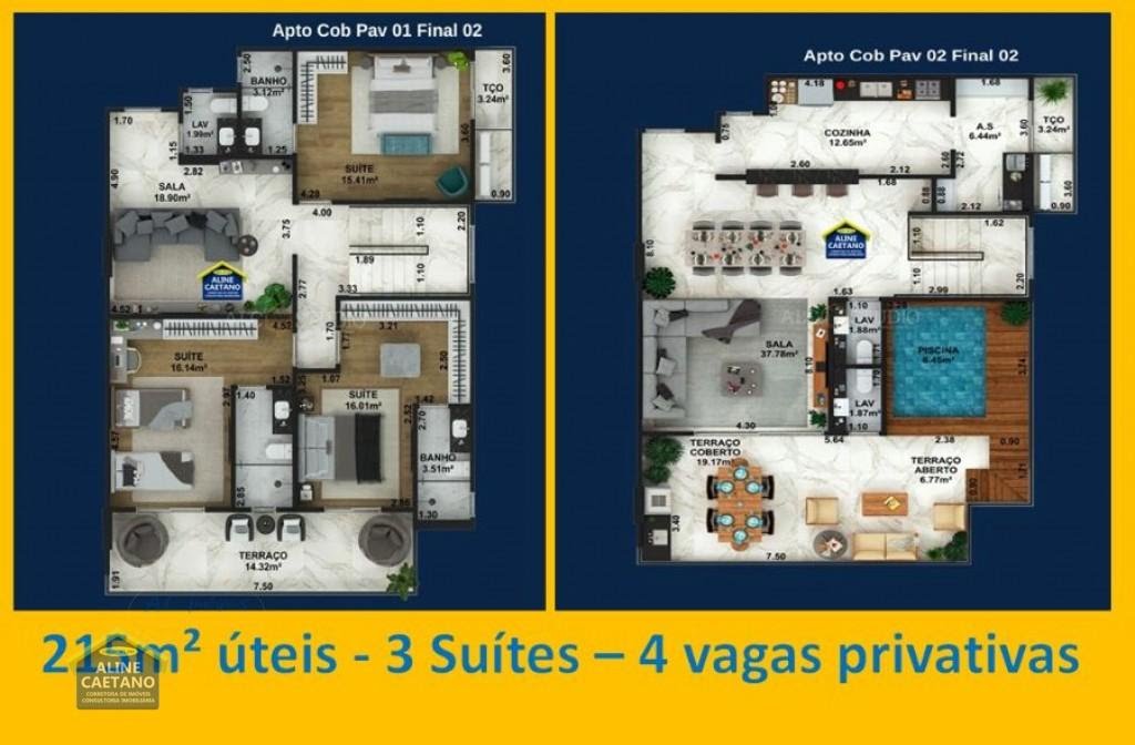 Apartamento à venda com 2 quartos, 1 suíte, 2 vagas e 85m² no Aviação, Praia Grande (SP) — foto 7 de 25
