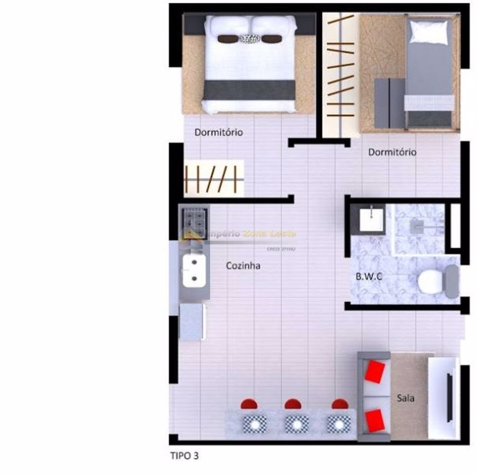 Prédio Inteiro, 38 m² - Foto 7