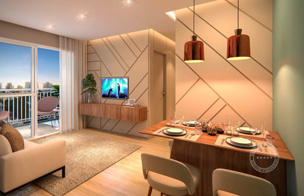 Living apto 55m2