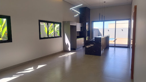 Sala de estar em conceito aberto