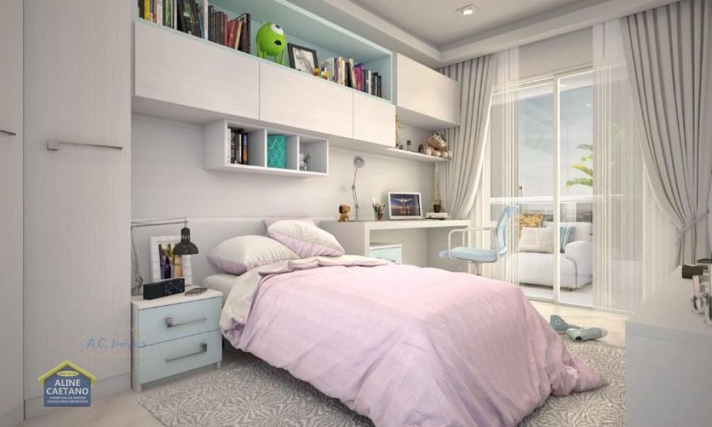 Apartamento à venda com 2 quartos, 1 suíte, 2 vagas e 91m² no Ocian, Praia Grande (SP) — foto 9 de 14