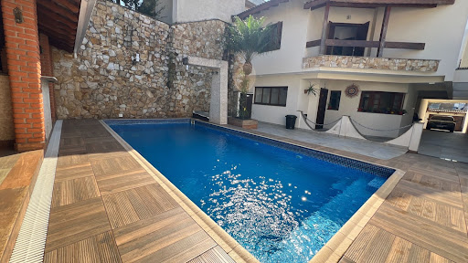 CASA SOBRADO 495m 4 DORM 3 SUÍTES COM PISCINA SAUNA AREA GOURMET SALÃO DE FESTAS ACEITA PERMUTA - CAMPESTRE - SANTO ANDRÉ - SP