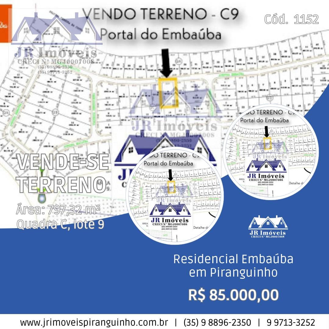 Terreno à venda com 797m² de terreno no Bairro Laje, Piranguinho (MG) — foto 3 de 3
