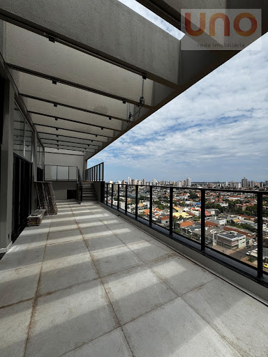 Área externa Penthouse no Ed. Dom