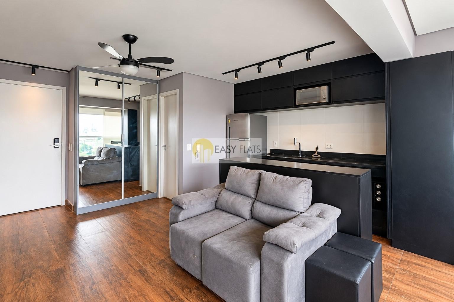 Apartamento para alugar com 1 quarto, 1 suíte, 1 vaga e 43m² no Campo Belo, São Paulo (SP) — foto 9 de 27