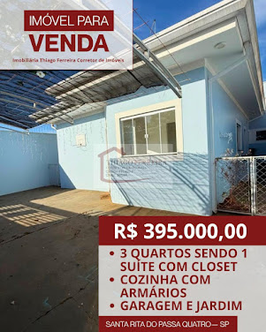 Casa em Jardim Nova Toscana  -  Santa Rita do Passa Quatro