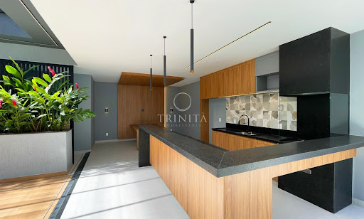 Área gourmet da casa a venda no condomínio Santa Monica Jardins