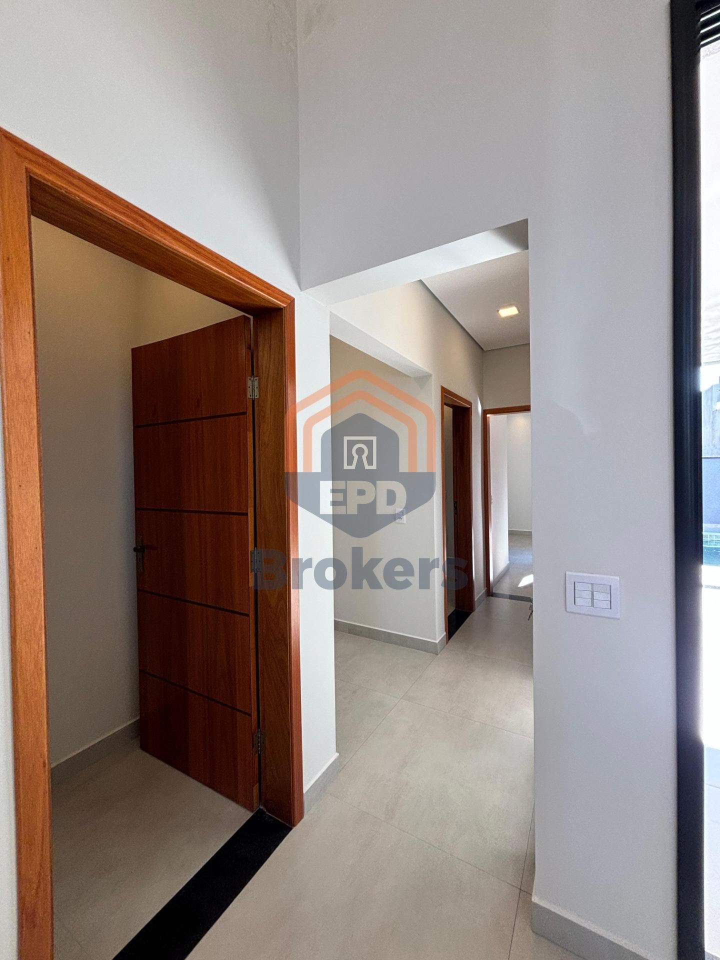 Entrada de acesso da primeira suíte