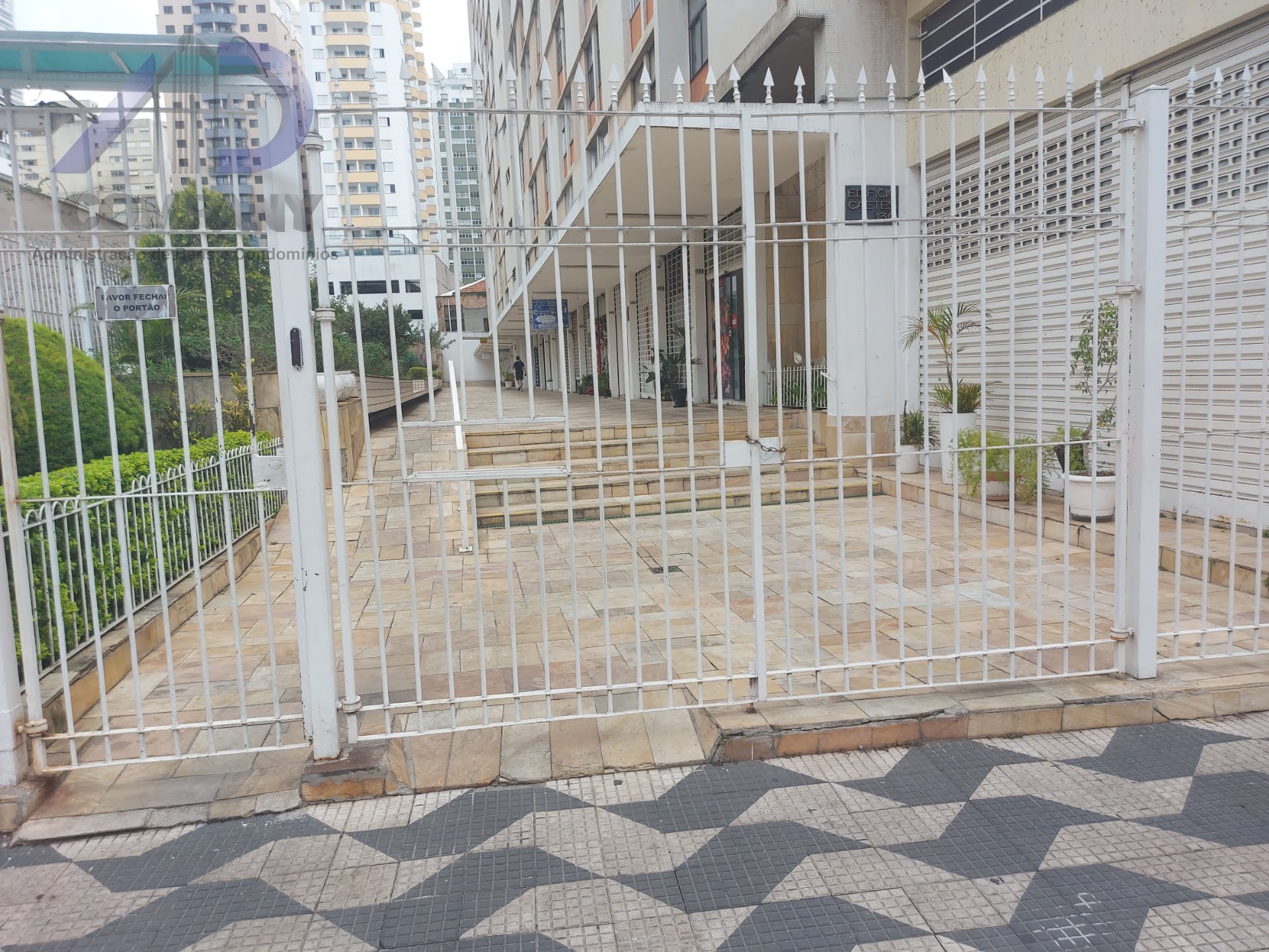Fachada do Condomínio