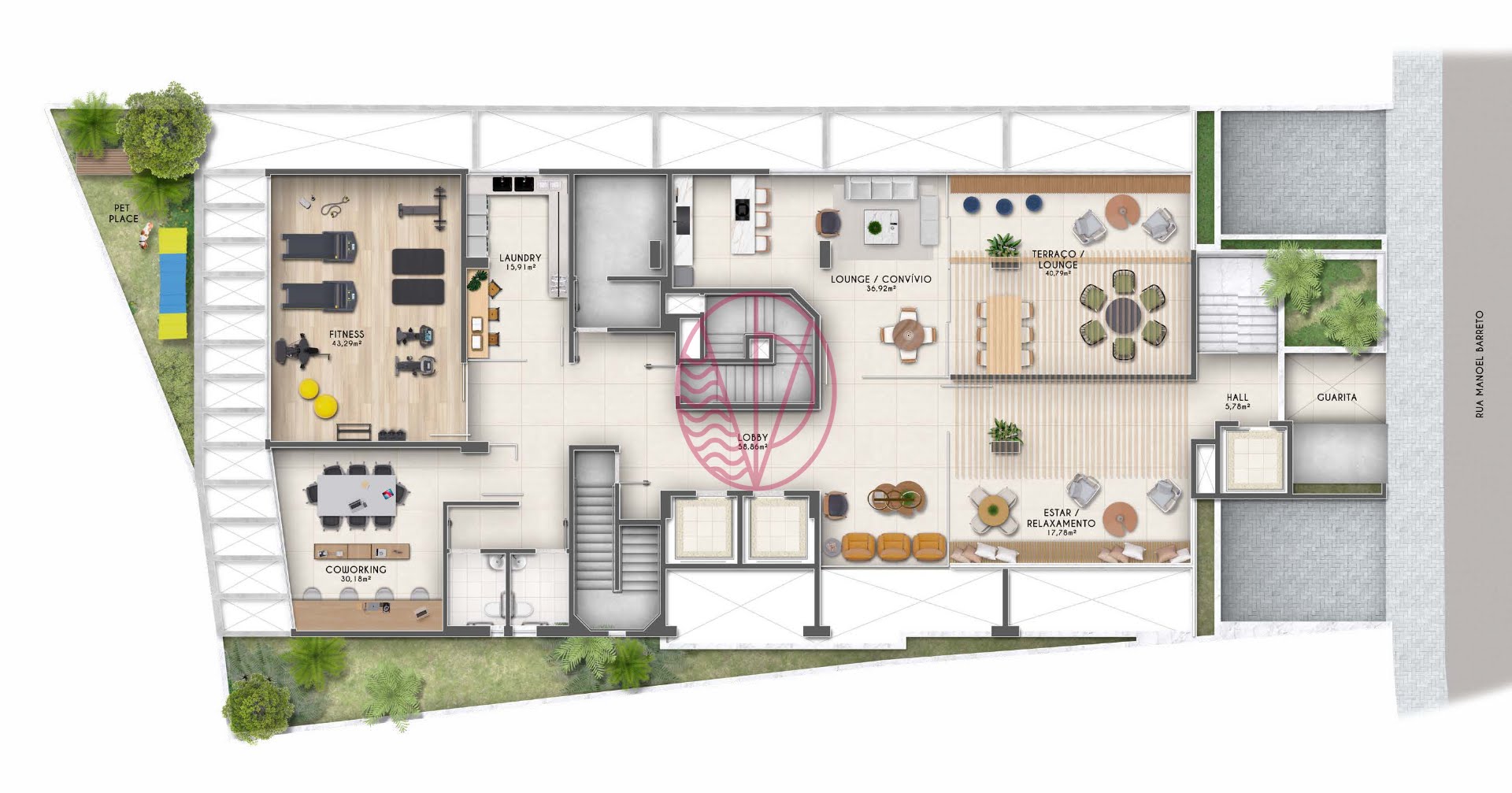 Apartamento à venda com 1 quarto, 1 suíte e 38m² no Graça, Salvador (BA) — foto 21 de 24
