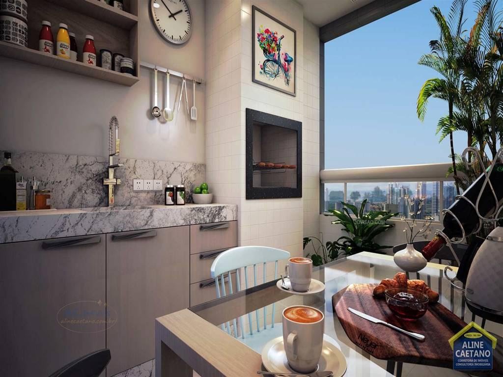 Apartamento à venda com 2 quartos, 1 suíte, 1 vaga e 63m² no Maracanã, Praia Grande (SP) — foto 7 de 13