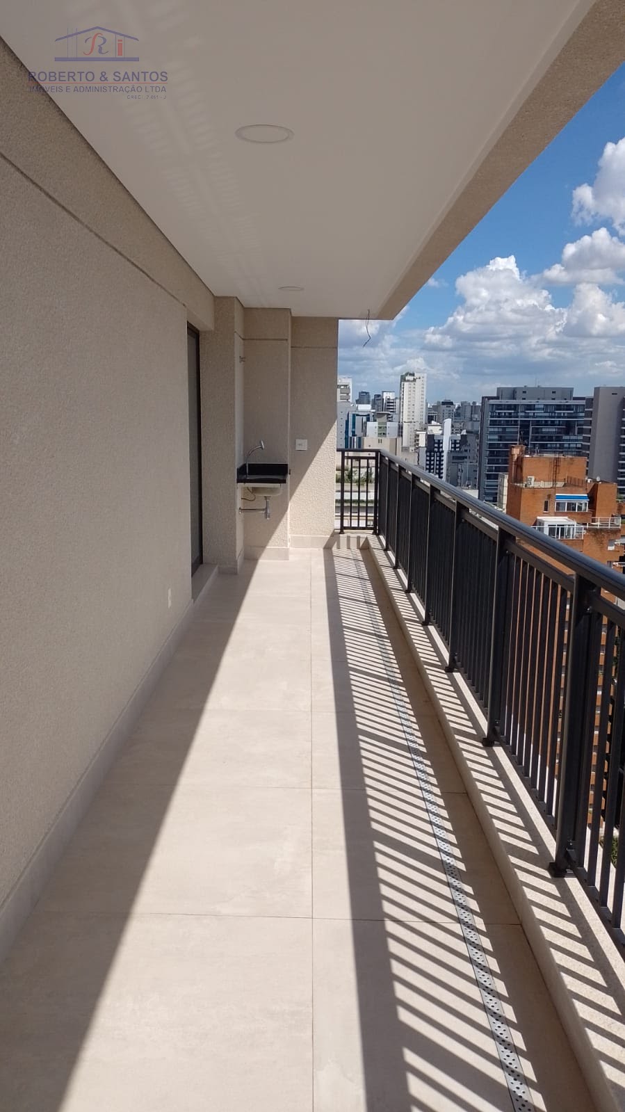 Vista da varanda gourmet