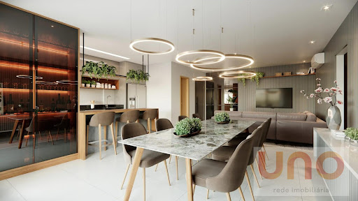 Sala apto 122m²