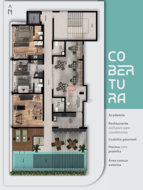 Apartamento à venda com 1 quarto, 1 banheiro, 1 vaga e 26m² no Poço, Cabedelo (PB) — foto 9 de 11