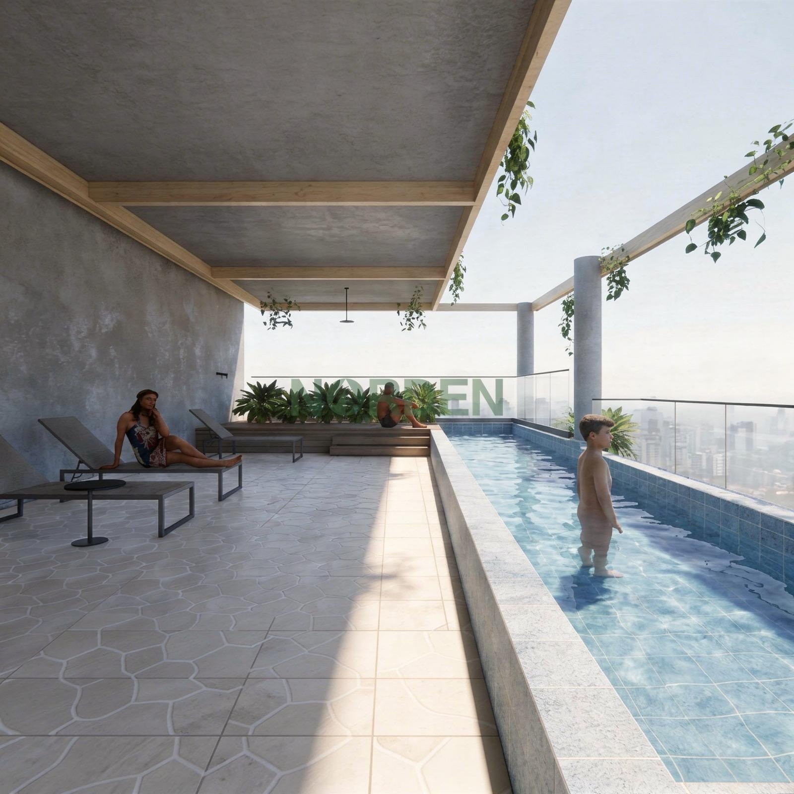 Apartamento de 16.96 m² com 1 quarto no Villa Amizade, Cachoeira do Bom Jesus