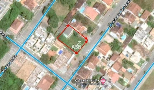 Terreno plano próximo à praia em Recreio - Rio das Ostras, RJ