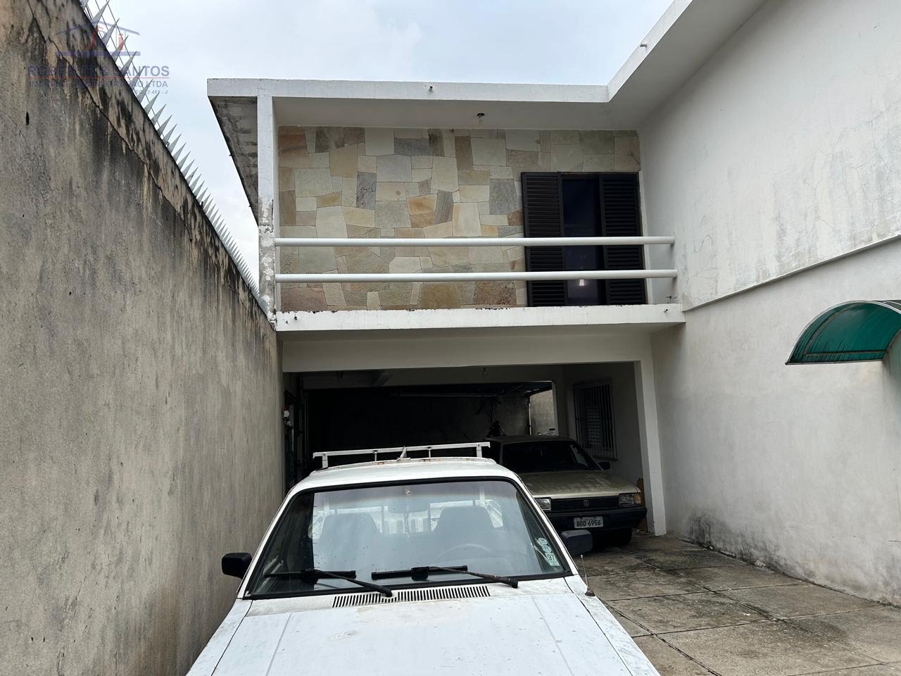 Garagem e varanda do dormitório