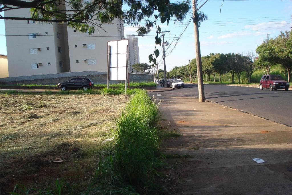 Frente para a Avenida JK