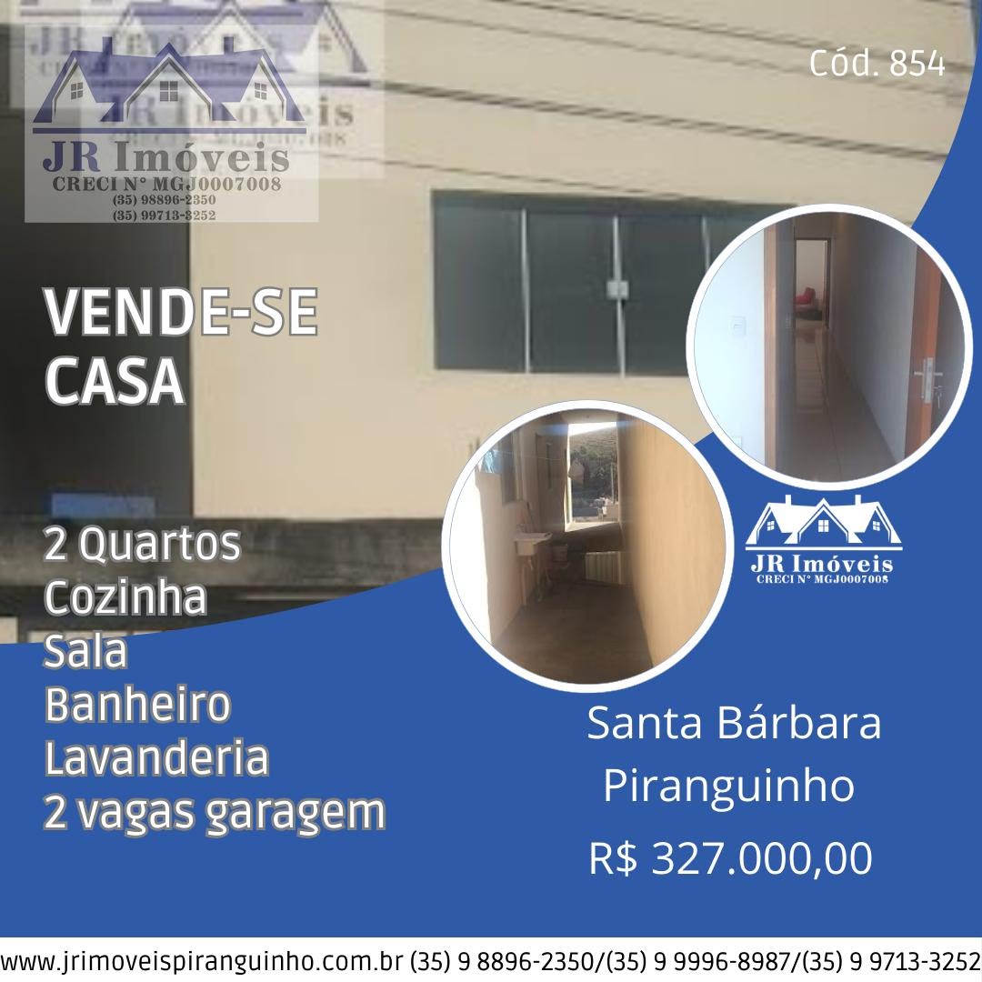 Casa à venda com 2 quartos, 1 banheiro, 2 vagas e 150m² no Santa Barbara, Piranguinho (MG) — foto 2 de 18