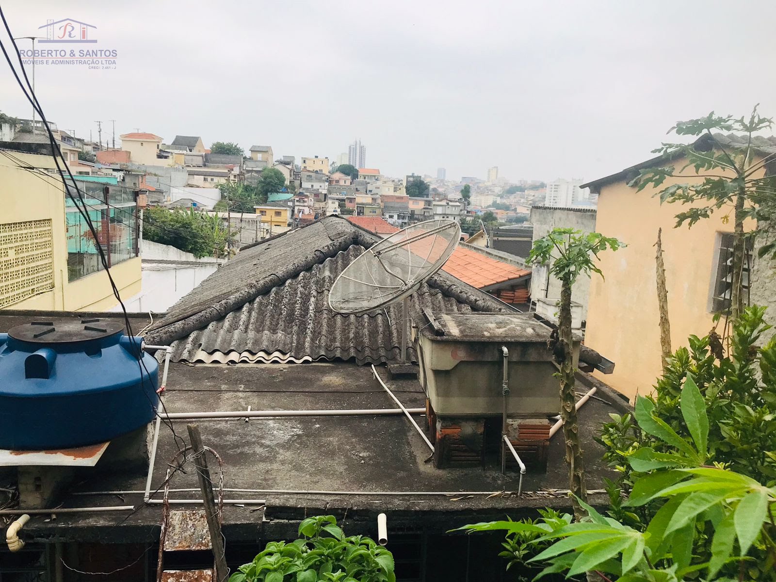 vista da parte superior 