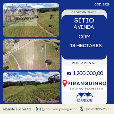 Sítio em Bairro Floresta  -  Piranguinho