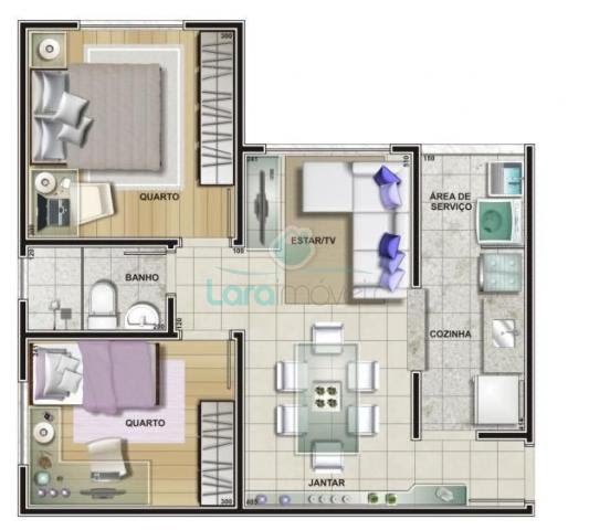 Apartamento à venda com 2 quartos, 1 banheiro, 1 vaga e 50m² no São José do Barreto, Macaé (RJ) — foto 11 de 11