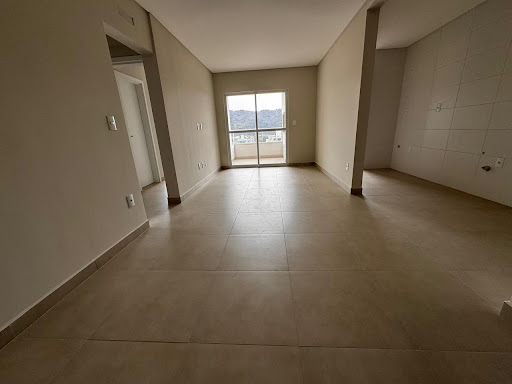Sala de estar e jantar integradas