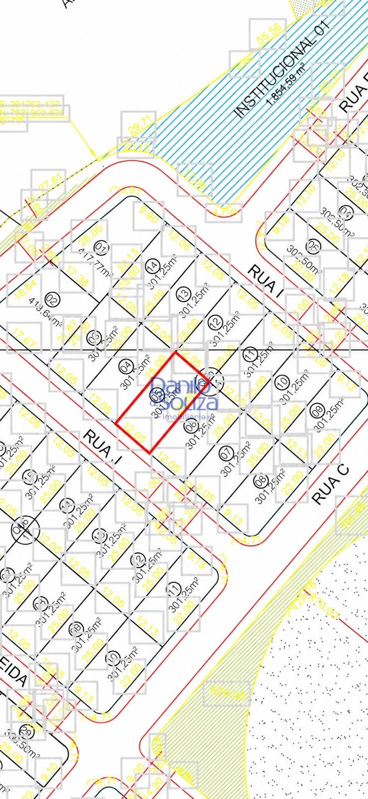 Terreno à venda com 301m² de terreno no Conjunto Habitacional Boa Vista, Araxá — foto principal