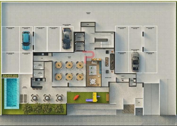 Apartamento à venda com 3 quartos, 2 suítes, 2 vagas e 65m² no Bessa, João Pessoa (PB) — foto 10 de 11