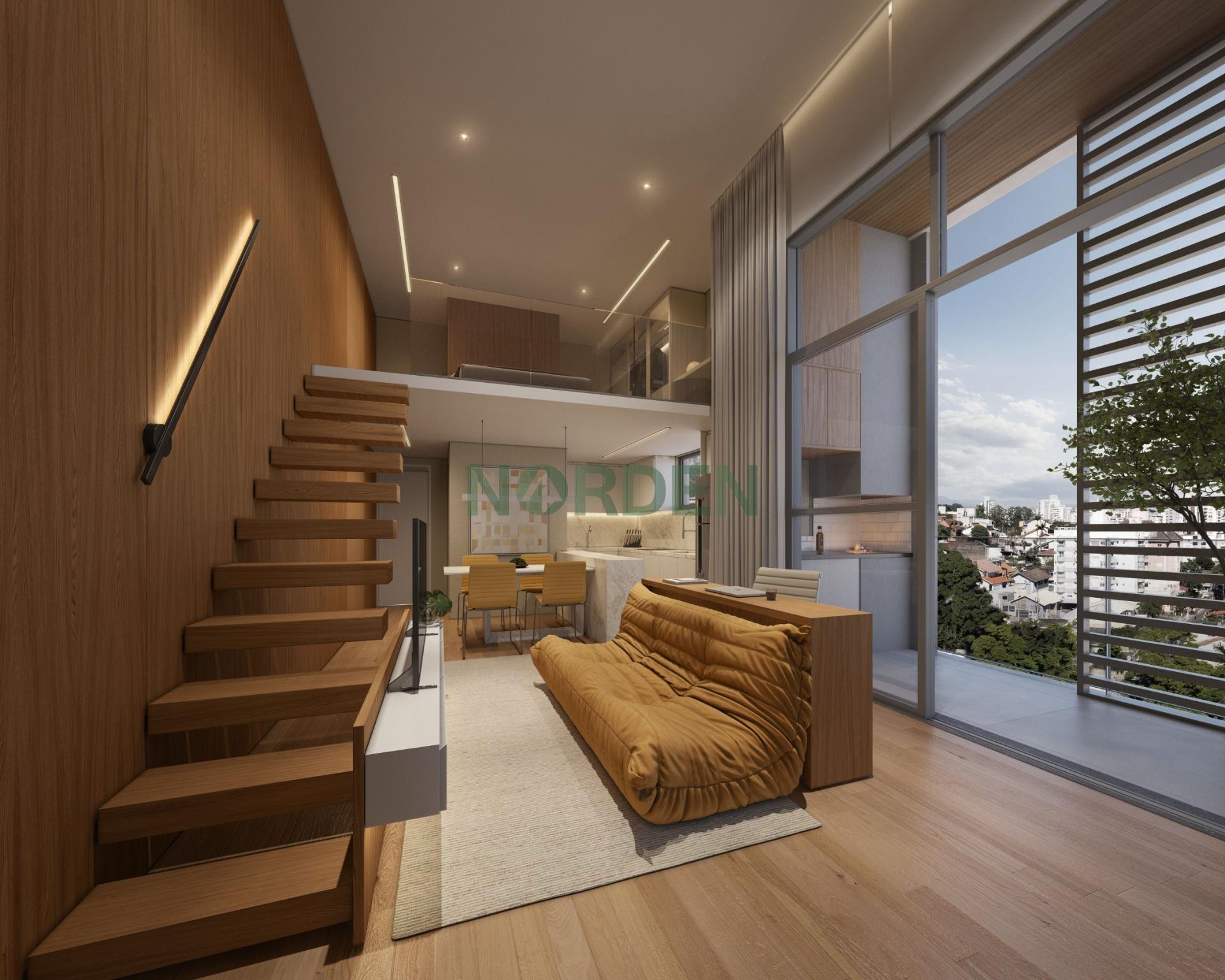 Apartamento de 38.89 m² com 1 quarto no Opus, Agronômica