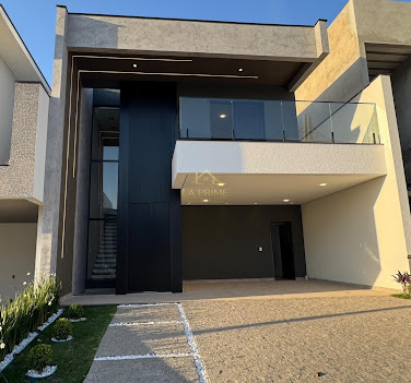 Casa de condomínio em Jardim Novo Horizonte - Sorocaba, SP- 218m2 - Sobrado 03 Suítes - Escritório - 05 Banheiros - 04 Vagas - Piscina com cascata