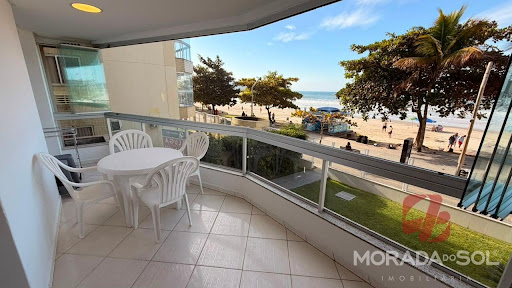 Apartamento 4 quartos frente mar em meia praia   -  Itapema