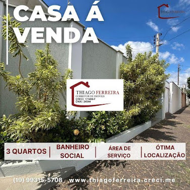 Casa em Bairro Jardim  -  Santa Rita do Passa Quatro