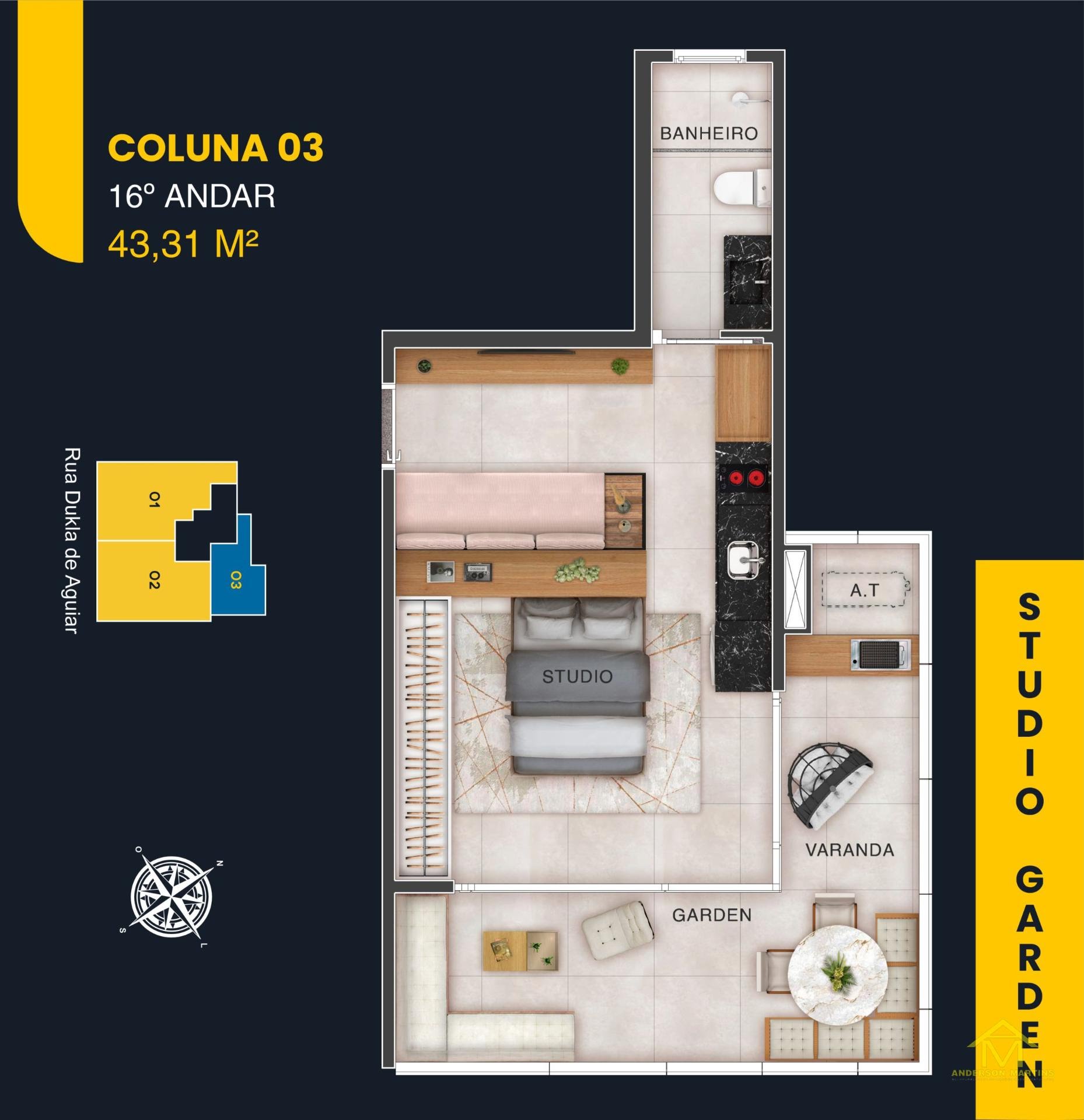 Apartamento à venda com 1 quarto, 1 banheiro e 30m² no Santa Helena, Vitória (ES) — foto 12 de 15