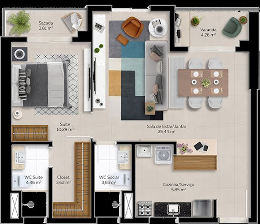 Apartamento em Meireles, Fortaleza: localização privilegiada, conforto e praticidade. Confira!