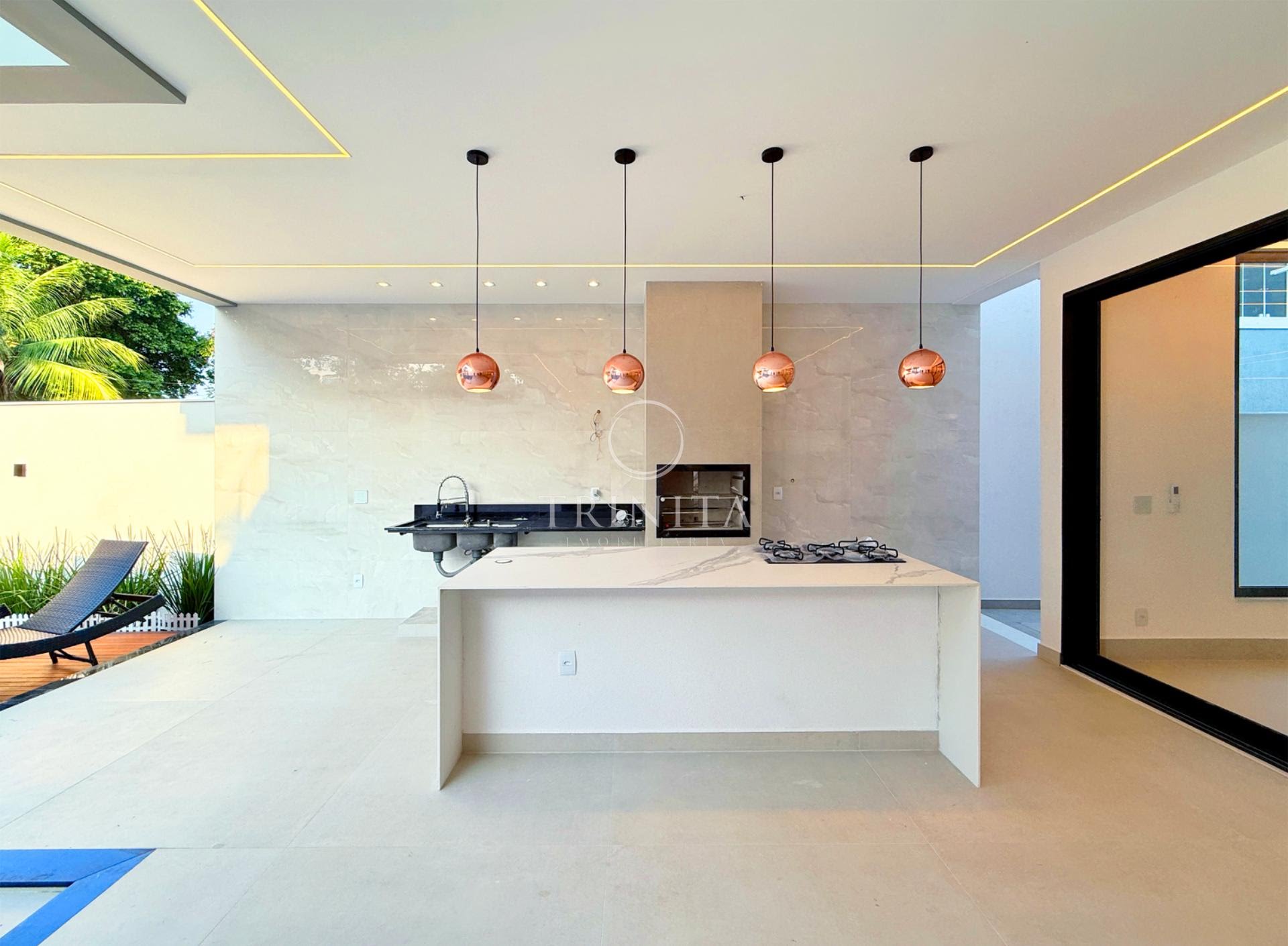 Área gourmet da casa à venda no Rio Mar
