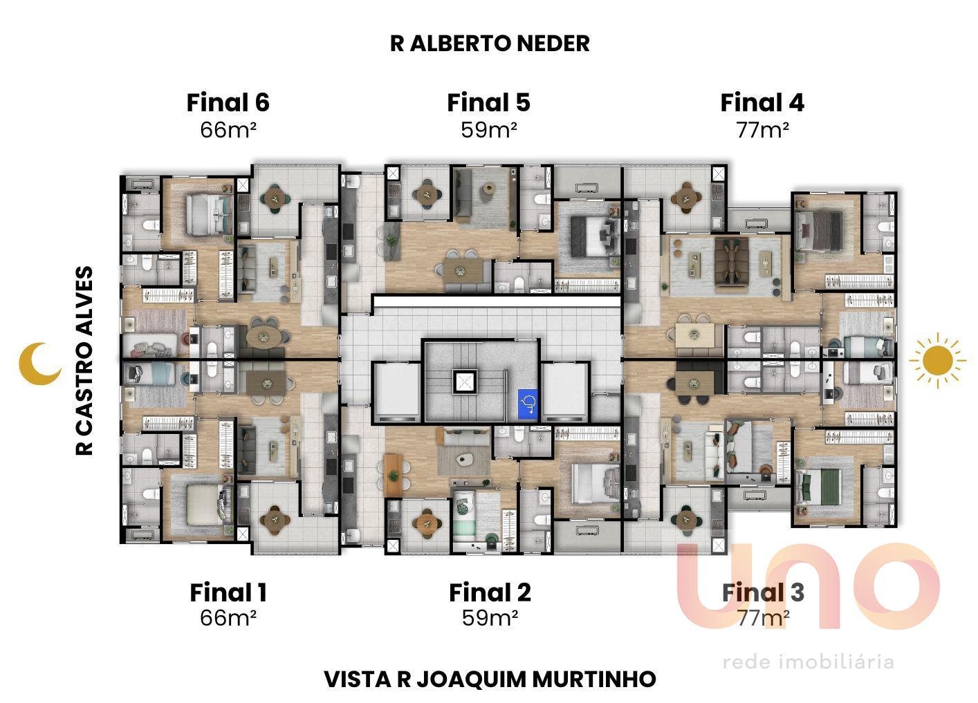 Apartamento à venda com 2 quartos, 1 suíte, 1 vaga e 66m² no Centro, Campo Grande (MS) — foto 20 de 25