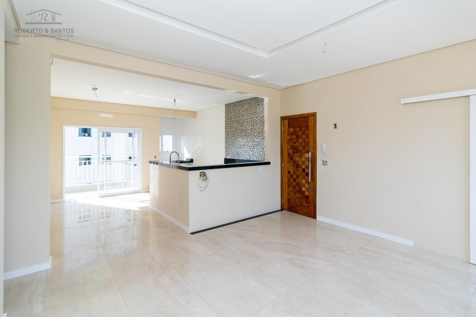 Sala conjugada com a cozinha