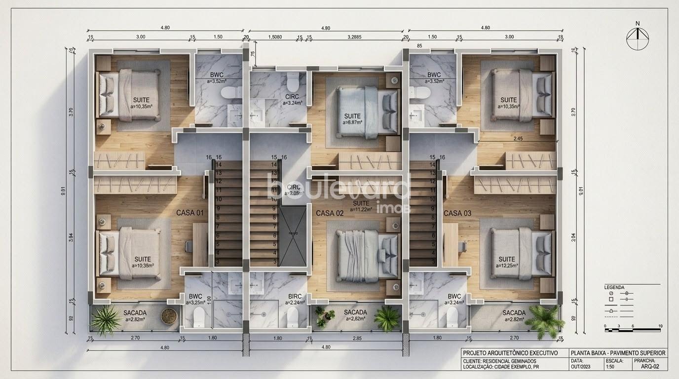 Casa à venda com 2 quartos, 2 suítes, 2 vagas e 72m² no Serraria, São José (SC) — foto 3 de 3