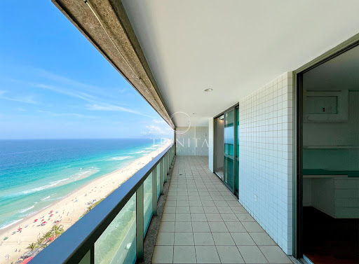 Costa del Sol - Varanda com vista praia - Recreio - Trinita 