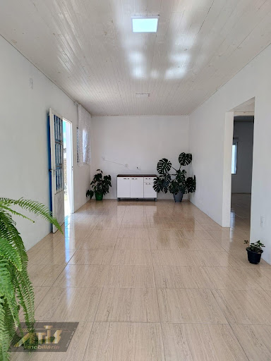 Da sala, vista para a cozinha