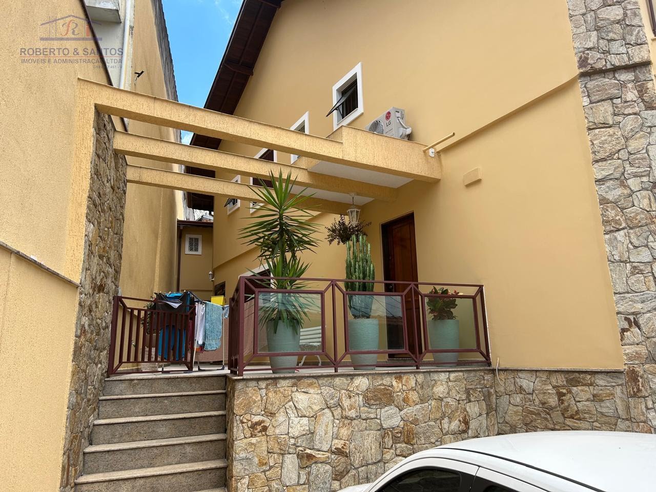 Vista interna da casa