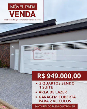 Casa em Jardim Itália  -  Santa Rita do Passa Quatro