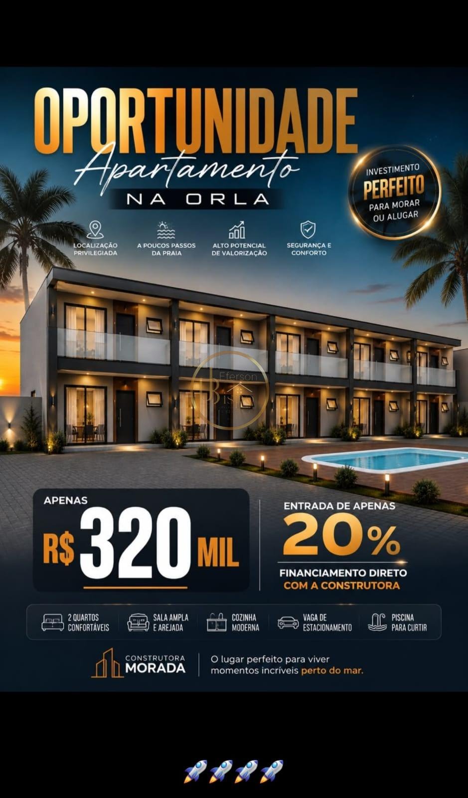 Apartamento à venda com 2 quartos, 1 suíte, 1 vaga e 60m² no Alto Taperapuan, Porto Seguro (BA) — foto 3 de 17