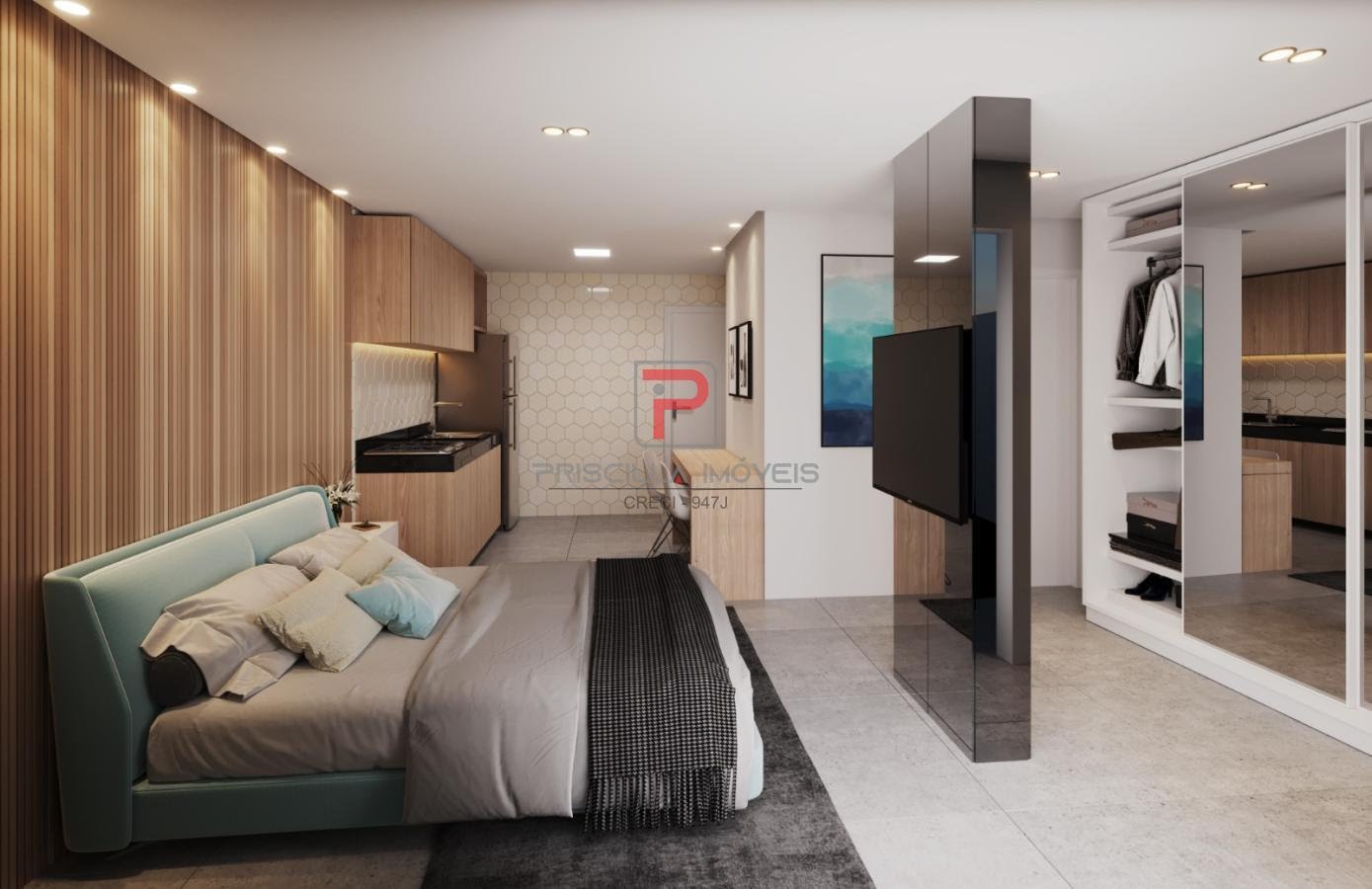 Apartamento à venda com 1 quarto, 1 suíte, 1 vaga e 30m² no Manaíra, João Pessoa (PB) — foto 8 de 16