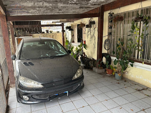 Garagem coberta