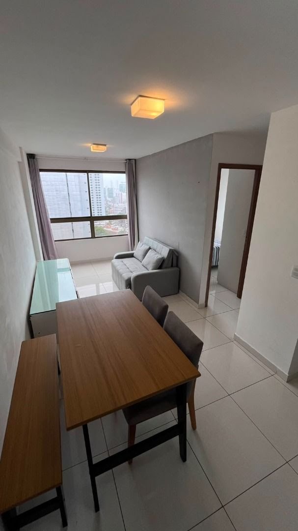 Apartamento para alugar com 1 quarto, 1 banheiro, 1 vaga e 32m² no Paissandu, Recife — foto principal
