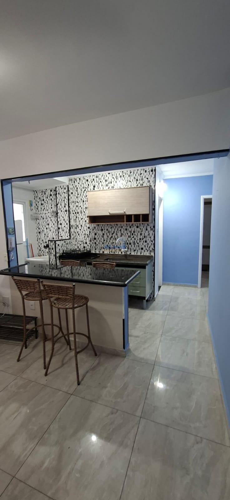 Apartamento à venda com 1 quarto, 1 banheiro, 1 vaga e 34m² no Cidade Ocian, Praia Grande — foto principal