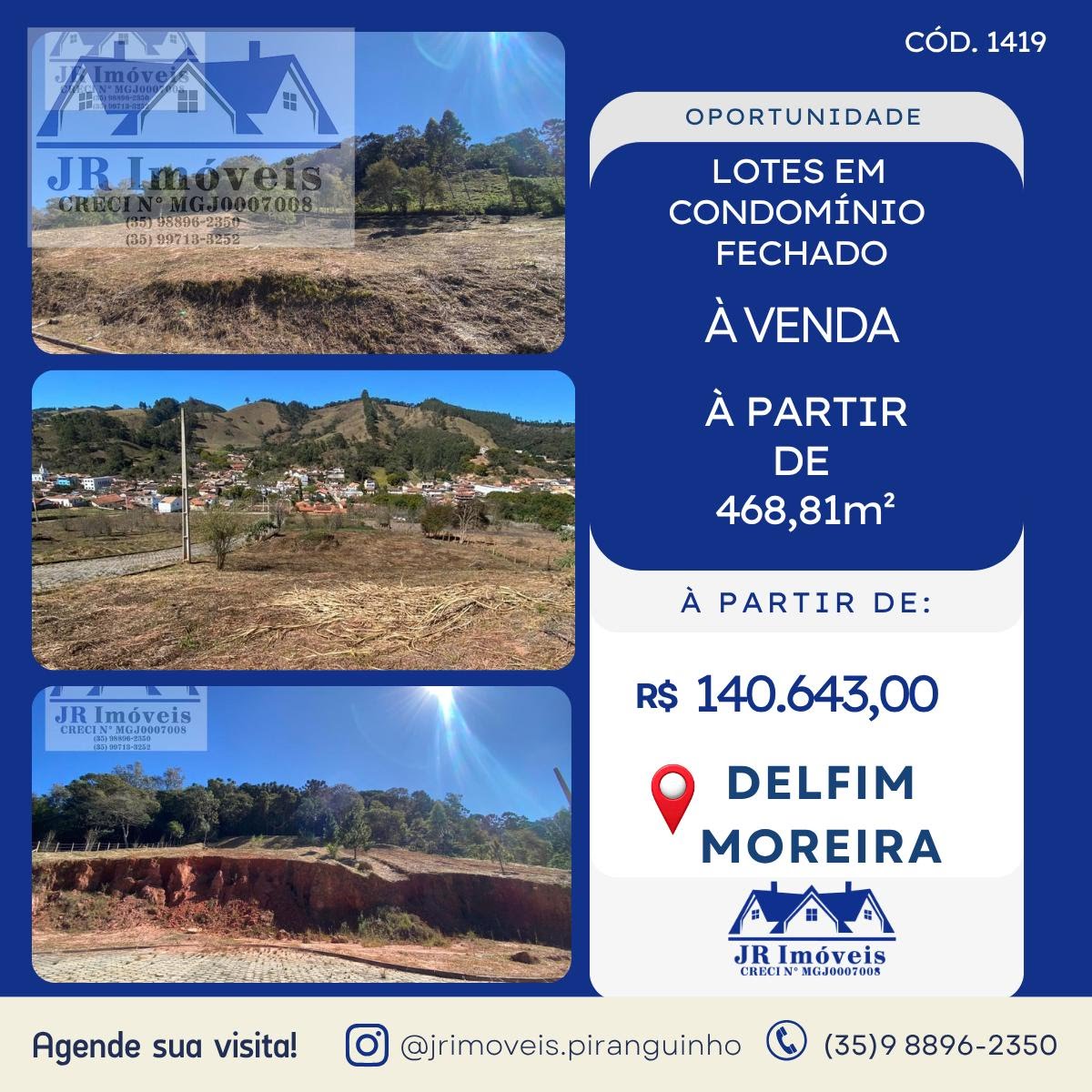 Terreno à venda com 468m² de terreno no Centro, Delfim Moreira — foto principal