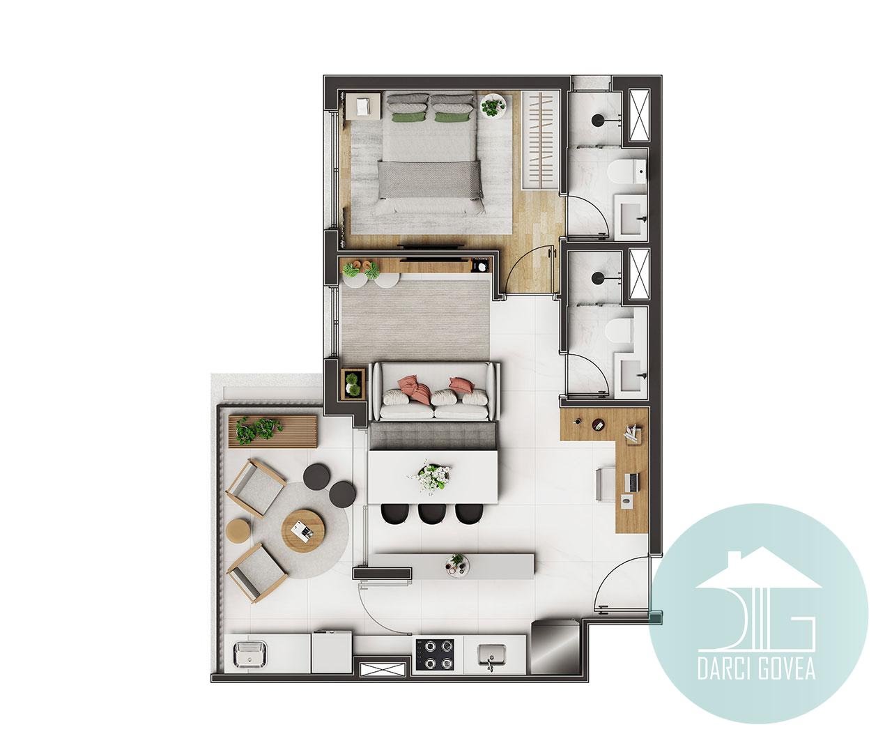 Apartamento à venda com 2 quartos, 1 suíte, 1 vaga e 52m² no Vila Leopoldina, São Paulo (SP) — foto 5 de 19